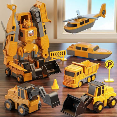 Juguete de Construcción de Transformación Magnética | Estimula la Creatividad - Educativo y Divertido